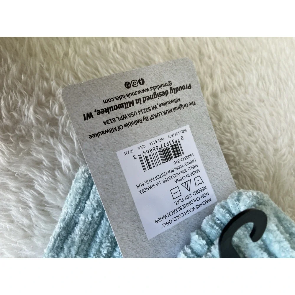 Muk Luk Luk-ees Cabin Socks Size S/M 5-7 NWT